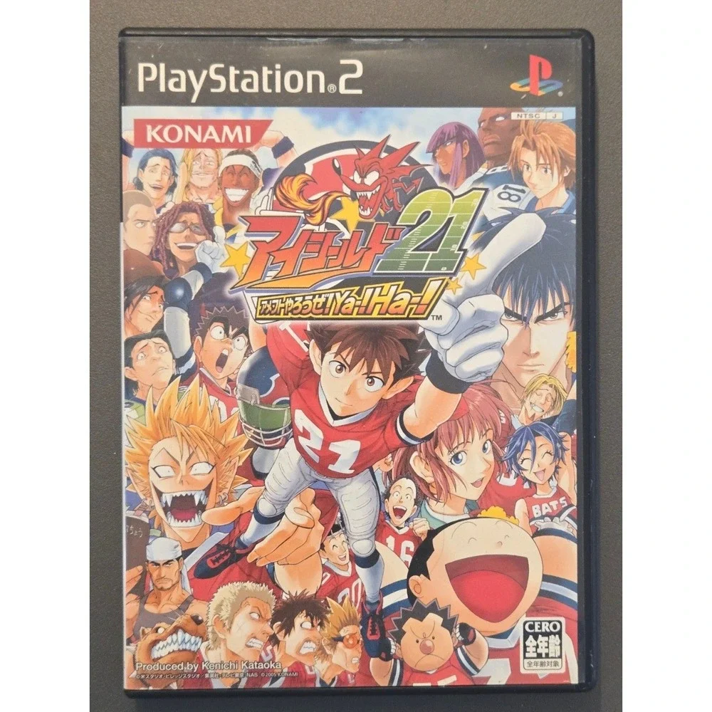 Eyeshield 21 AmeFoot Yarouze! Ya! Ha! PS2 Game Japan Import CIB